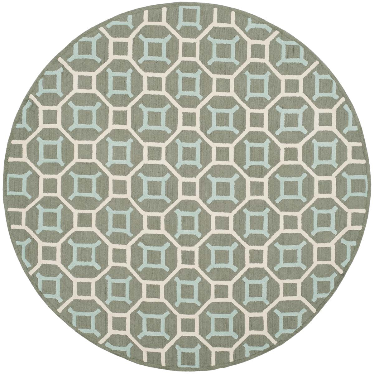 Safavieh Newport 439 Rug, NPT439 - Aquamarine / White