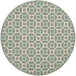 Safavieh Newport 439 Rug, NPT439 - Aquamarine / White