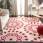 Safavieh Newport S51 Rug, NPTS51 - Cranberry / Cream