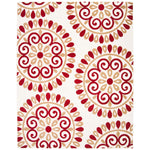 Safavieh Newport S51 Rug, NPTS51 - Cranberry / Cream