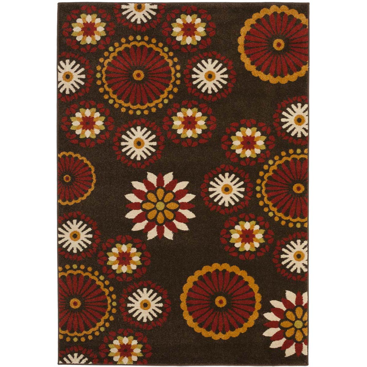 Safavieh Newbury 872 Rug, NWB872 - Brown / Red