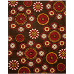 Safavieh Newbury 872 Rug, NWB872 - Brown / Red