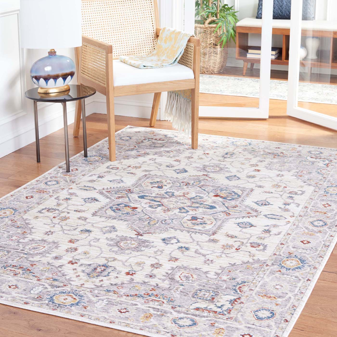 Safavieh Olympia 202 Rug, OPA202 - Grey / Ivory