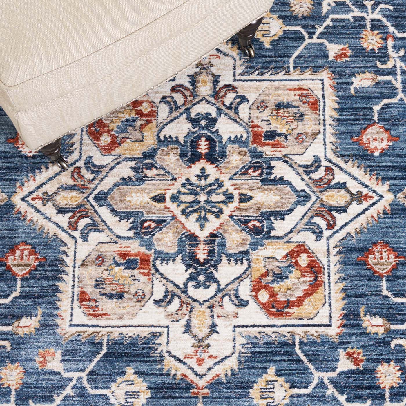 Safavieh Olympia 202 Rug, OPA202 - Blue / Ivory