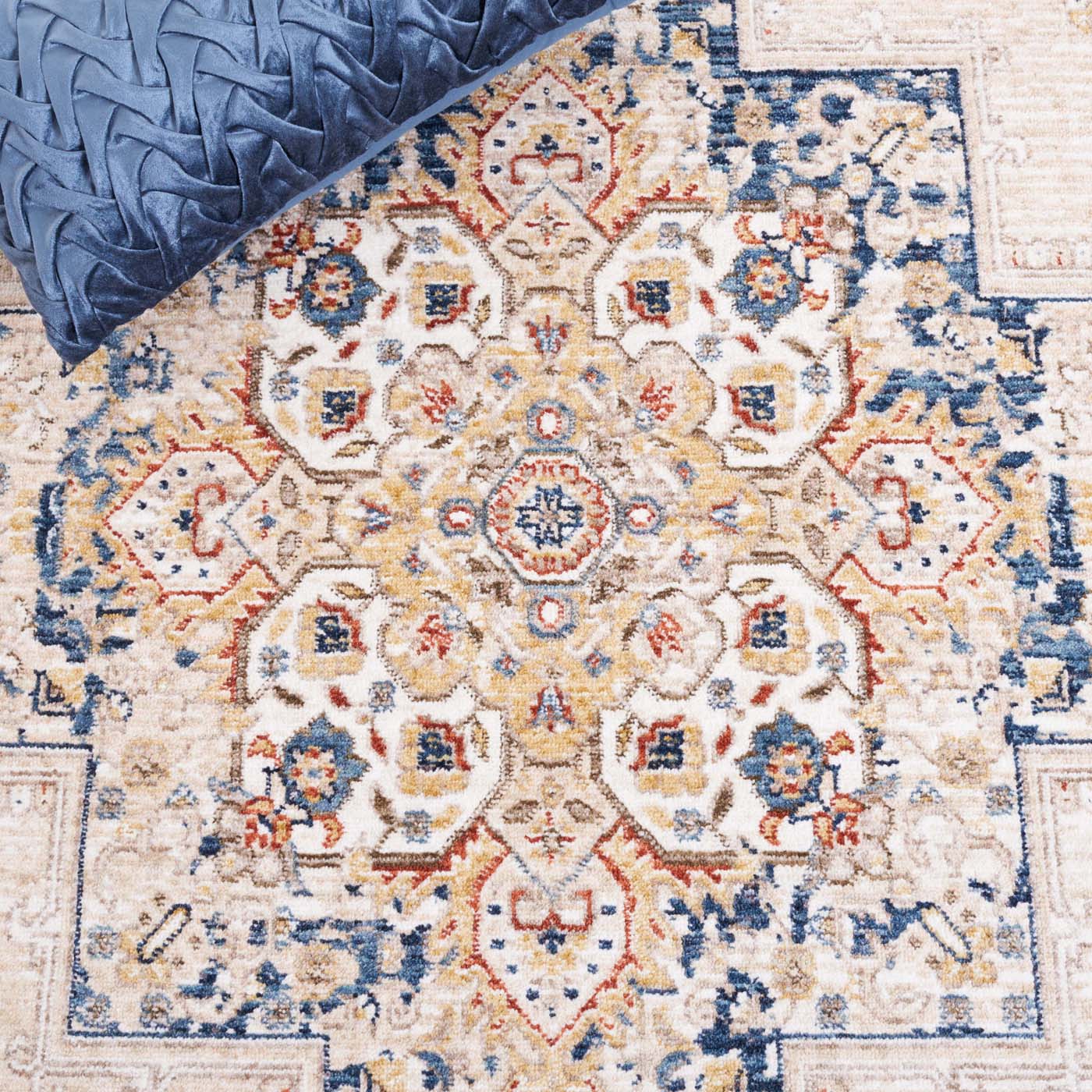 Safavieh Olympia 208 Rug, OPA208 - Beige / Blue