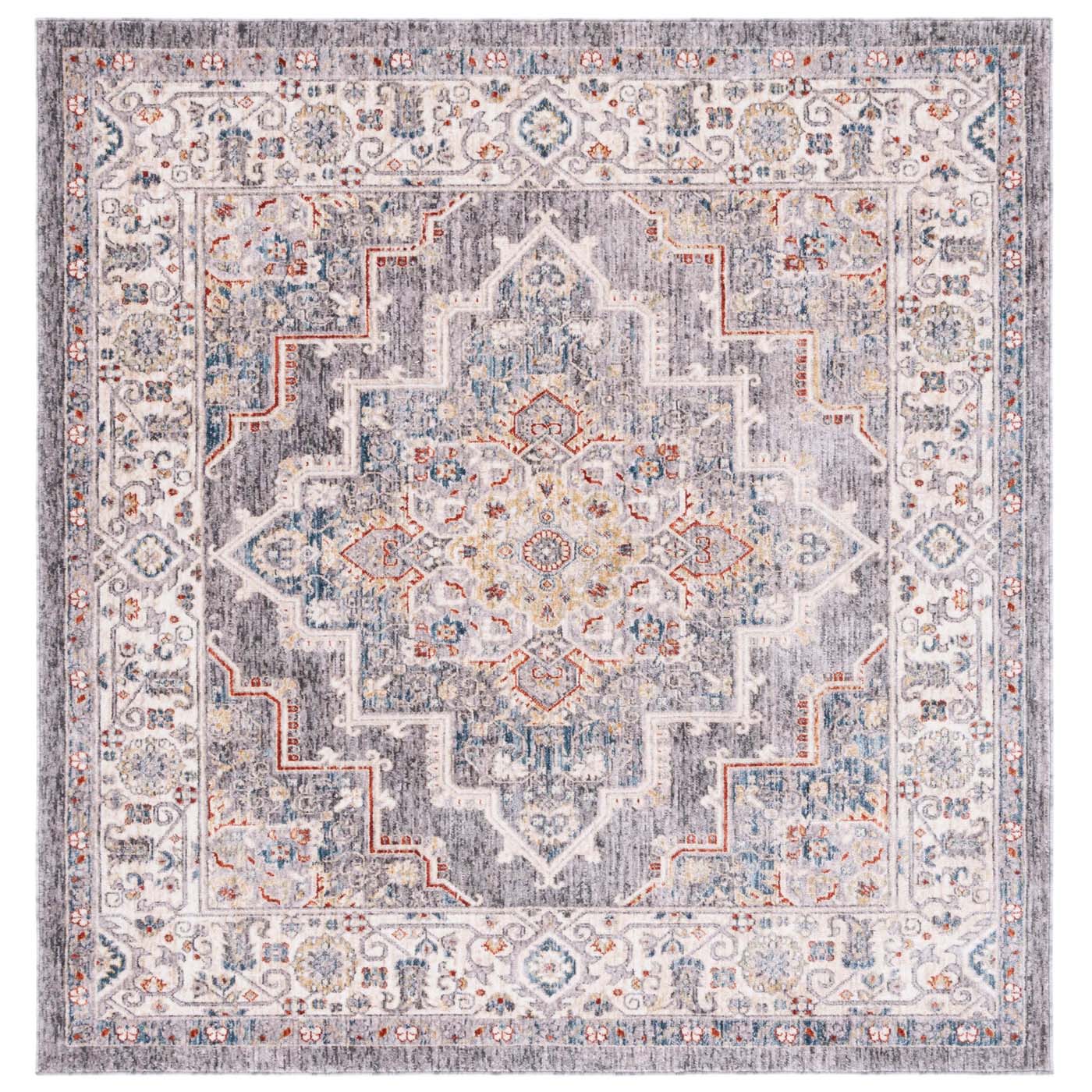 Safavieh Olympia 208 Rug, OPA208 - Dark Grey / Beige