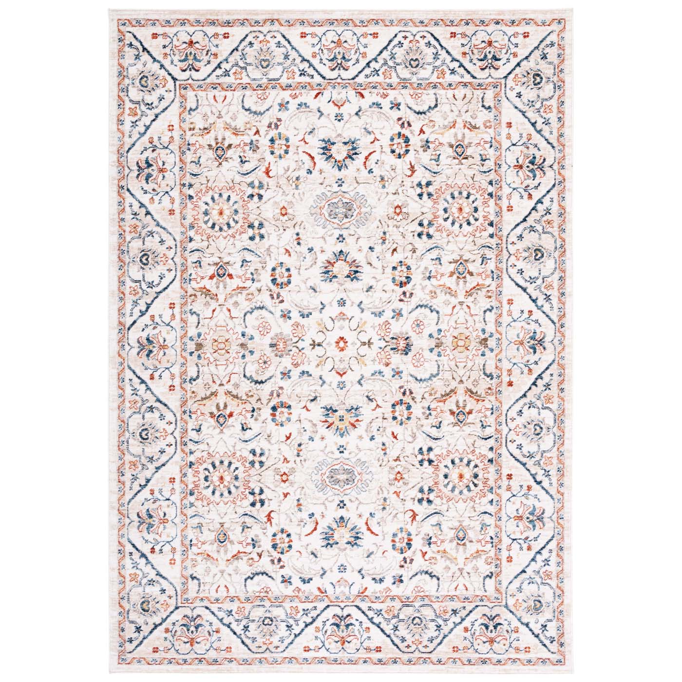 Safavieh Olympia 210 Rug, OPA210 - Ivory / Navy