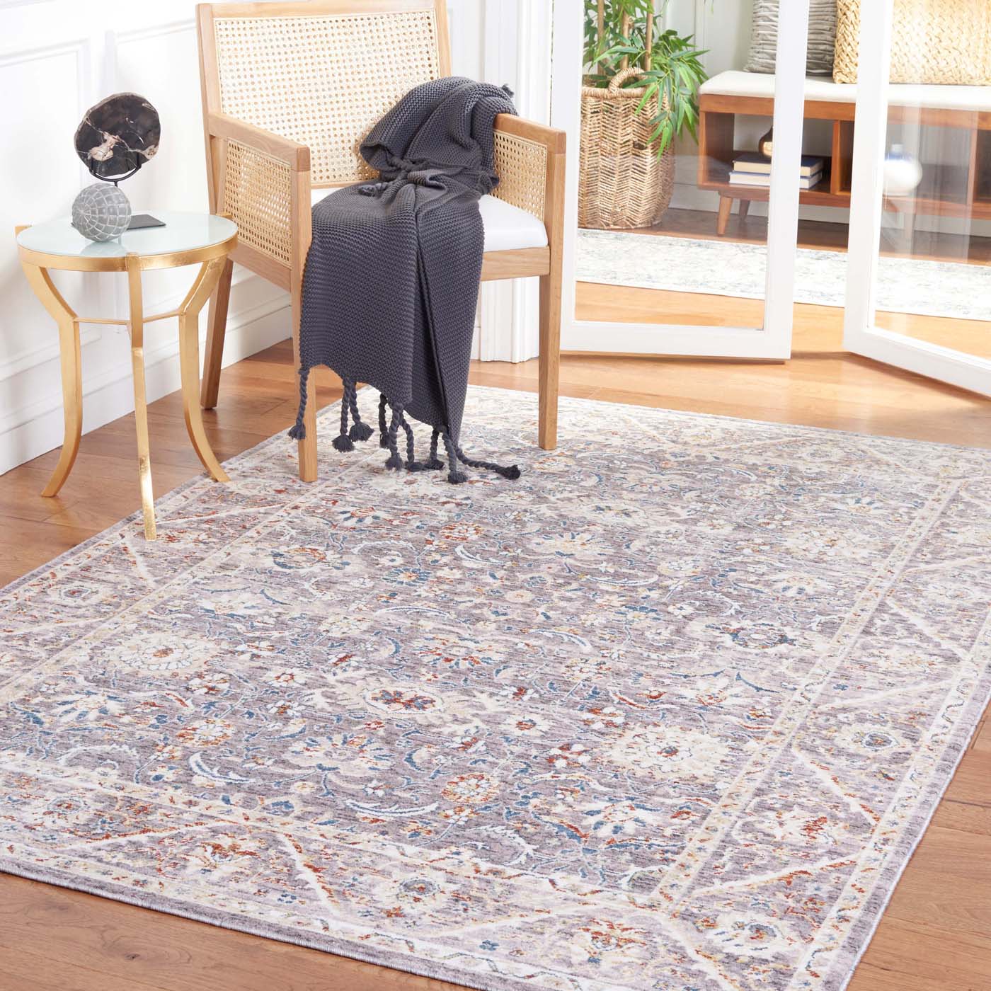 Safavieh Olympia 210 Rug, OPA210 - Grey / Ivory