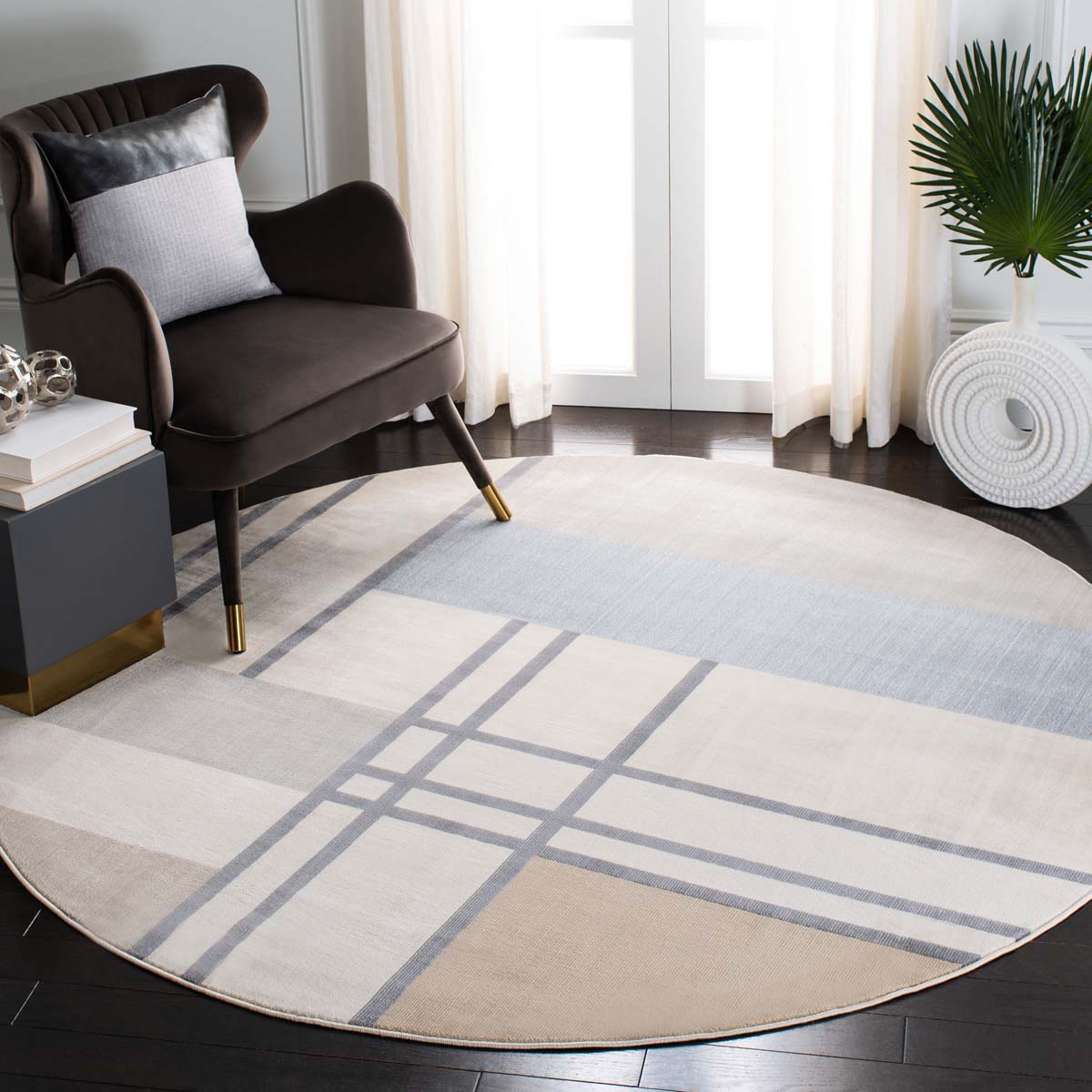 Safavieh Orwell 302 Rug, ORW302 - Ivory / Taupe