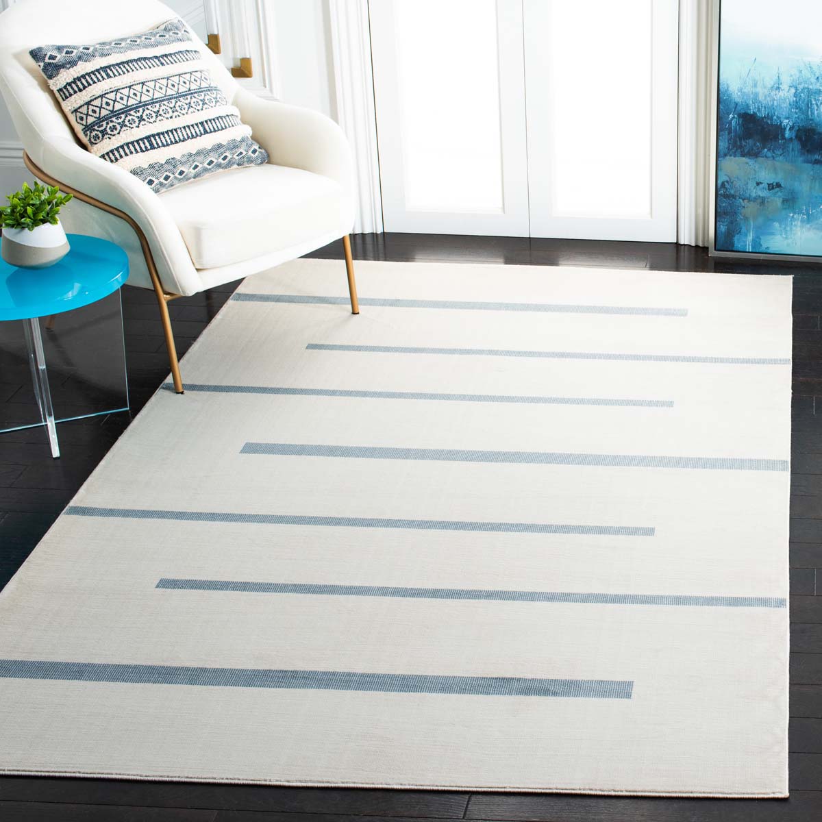 Safavieh Orwell 353 Rug, ORW353 - Ivory / Blue