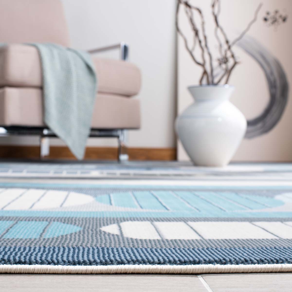 Safavieh Orwell 367 Rug, ORW367 - Grey / Aqua