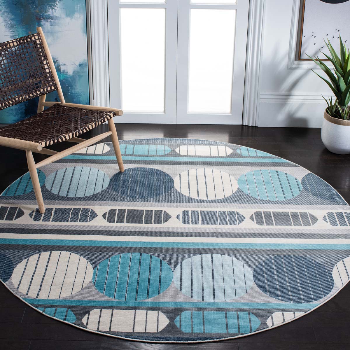 Safavieh Orwell 367 Rug, ORW367 - Grey / Aqua