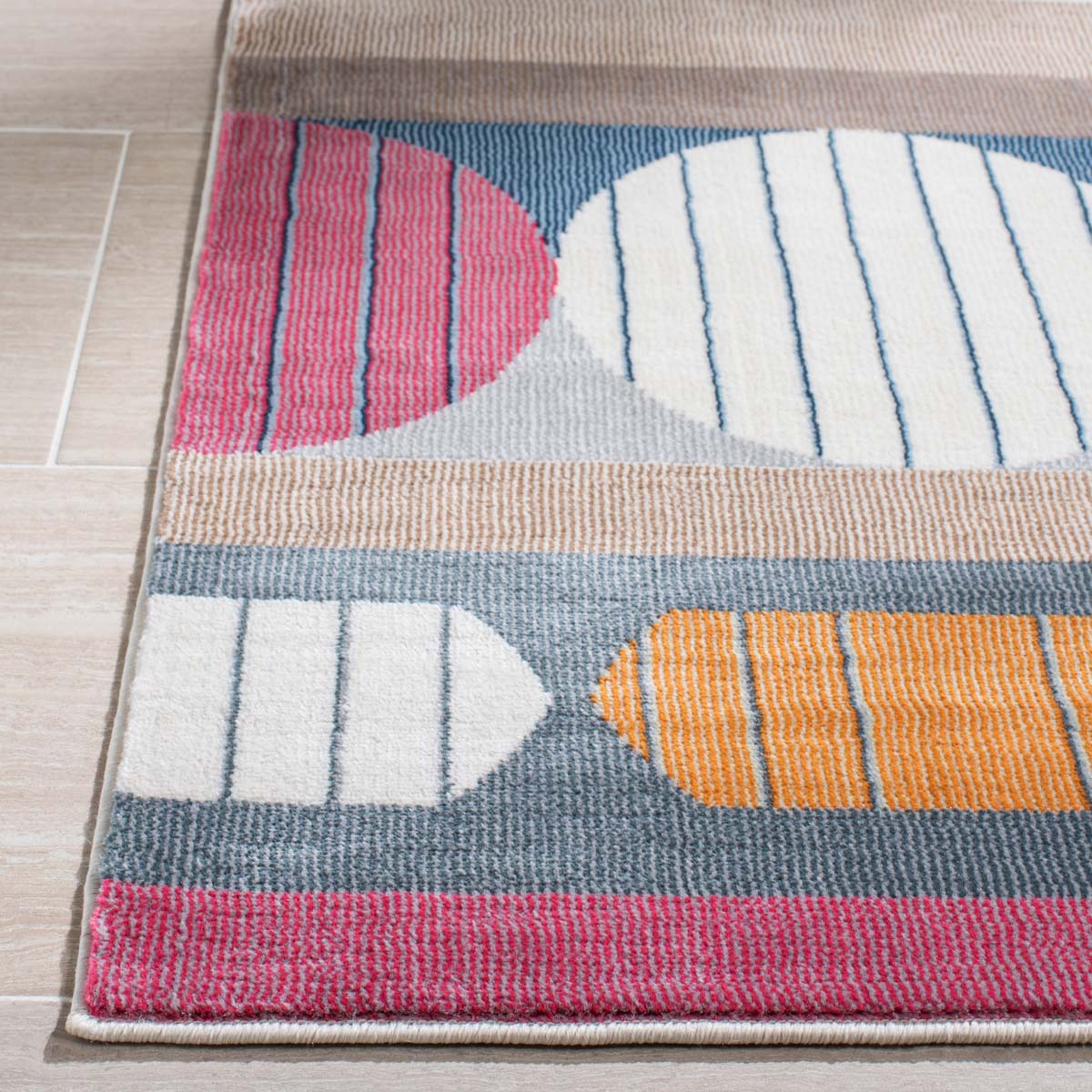 Safavieh Orwell 367 Rug, ORW367 - Grey / Orange