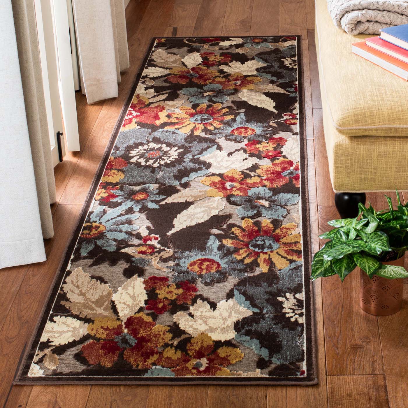 Safavieh Paradise 148 Rug, PAR148 - Dark Brown