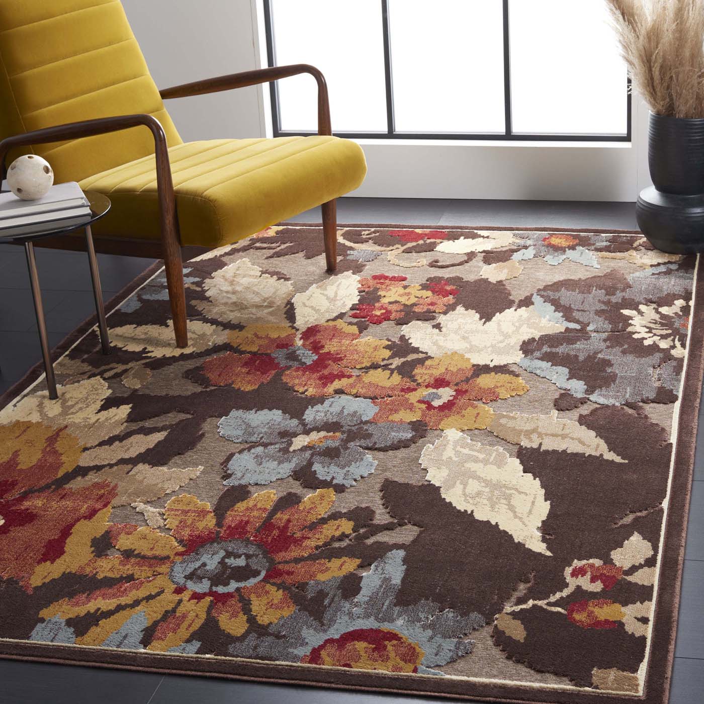 Safavieh Paradise 148 Rug, PAR148 - Dark Brown