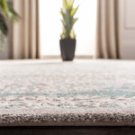 Safavieh Passion 401 Rug, PAS401 - Turquoise / Ivory