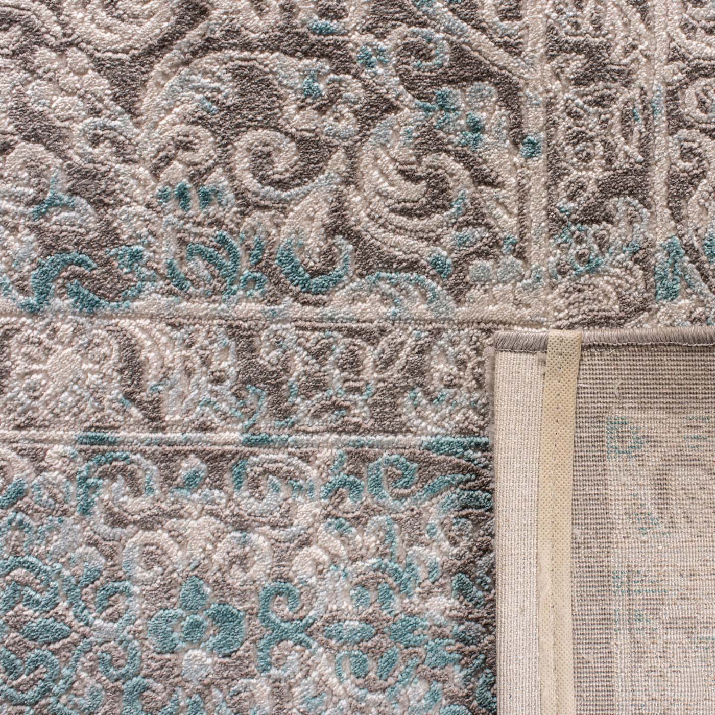 Safavieh Passion 401 Rug, PAS401 - Turquoise / Ivory