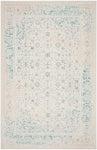 Safavieh Passion 405 Rug, PAS405 - Turquoise / Ivory