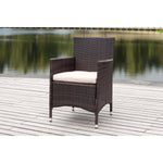 Safavieh Kendrick Chair , PAT2506 - Brown/Sand (Set of 2)