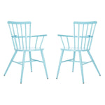 Safavieh Clifton Arm Chair , PAT3001 - Baby Blue (Set of 2)