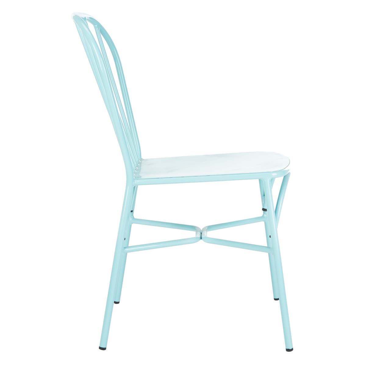 Safavieh Everleigh Stackable Side Chair , PAT3002 - Baby Blue (Set of 2)