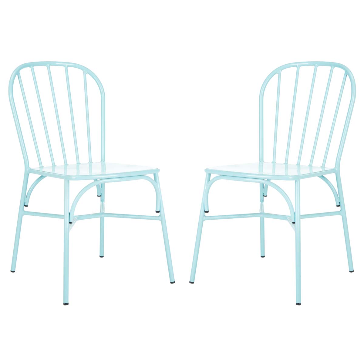 Safavieh Everleigh Stackable Side Chair , PAT3002 - Baby Blue (Set of 2)