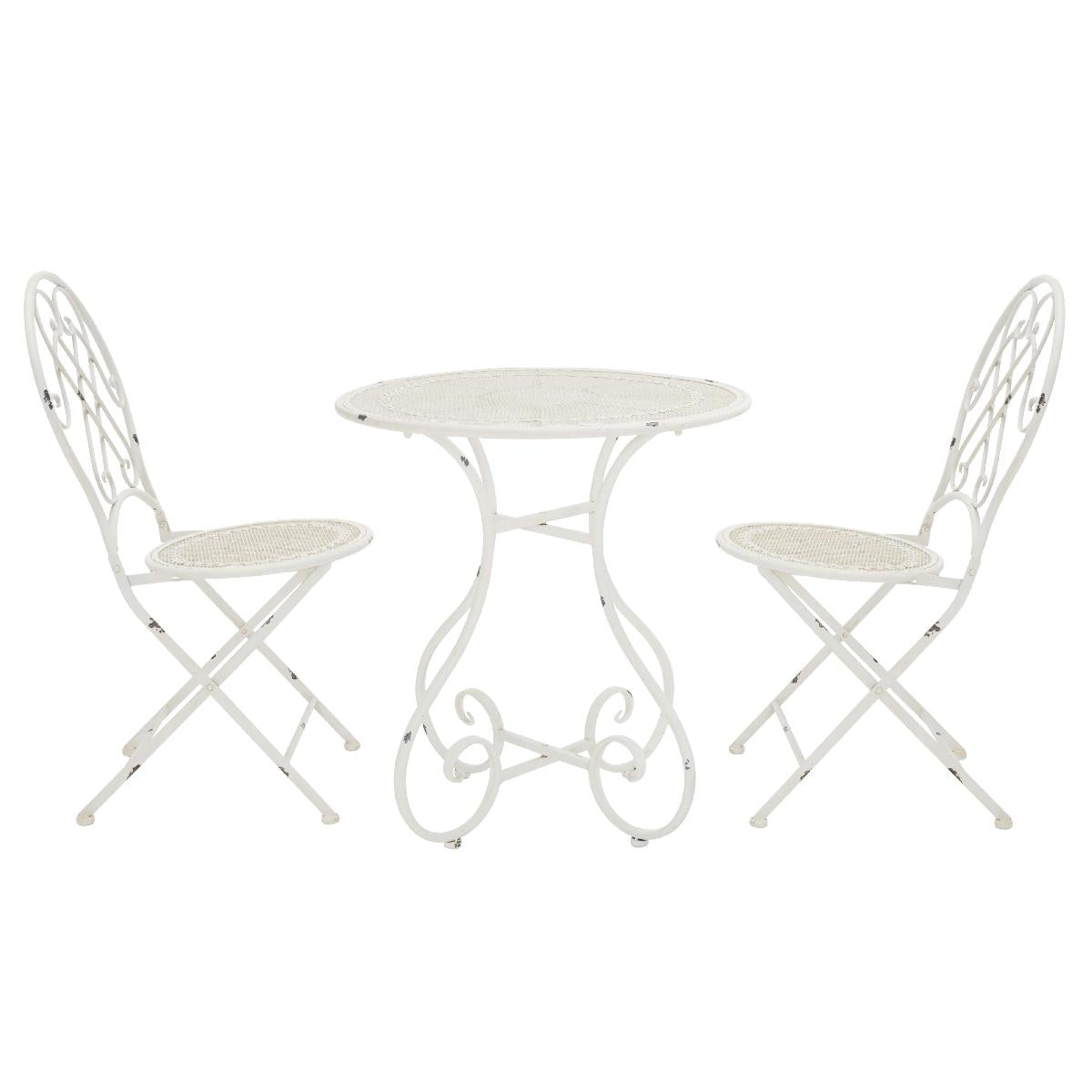 Safavieh Adriel 3Pc Bistro Set , PAT5031 - Antique White