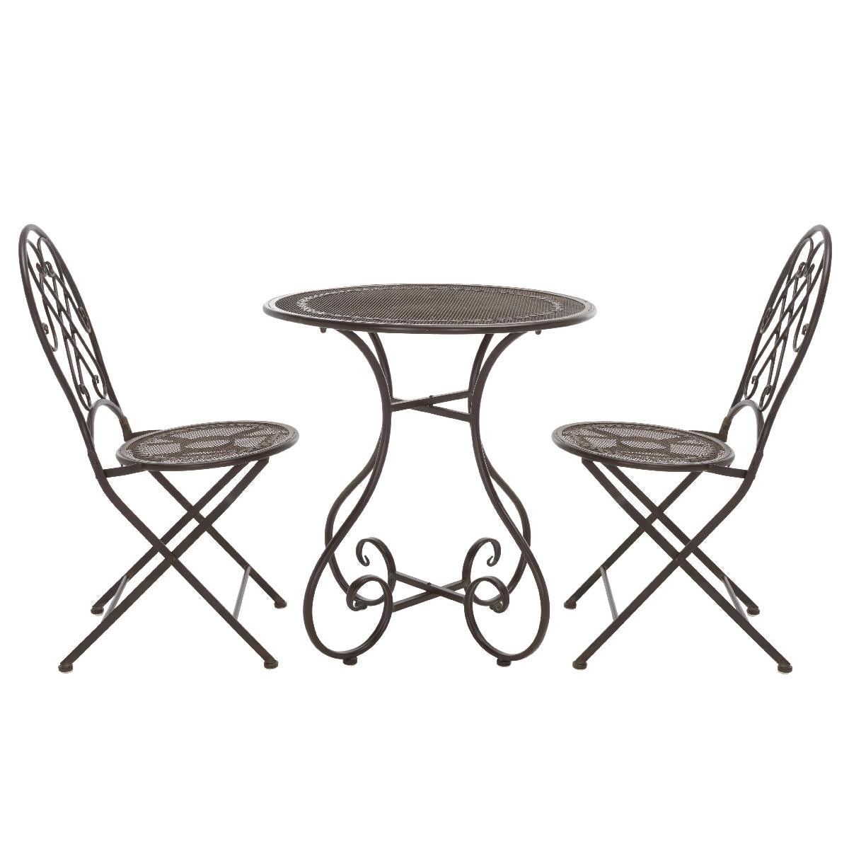 Safavieh Adriel 3Pc Bistro Set , PAT5031 - Rustic Brown