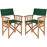 Safavieh Laguna Director Chair , PAT7004 - Natural / Green