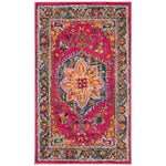 Safavieh Phoenix 153 Rug, PHX153 - Fuchsia / Blue