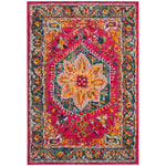 Safavieh Phoenix 153 Rug, PHX153 - Fuchsia / Blue