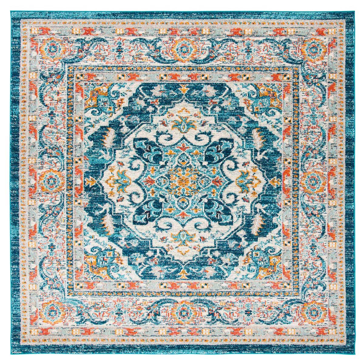 Safavieh Phoenix 154 Rug, PHX154 - Ivory / Blue