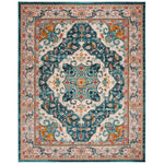 Safavieh Phoenix 154 Rug, PHX154 - Ivory / Blue