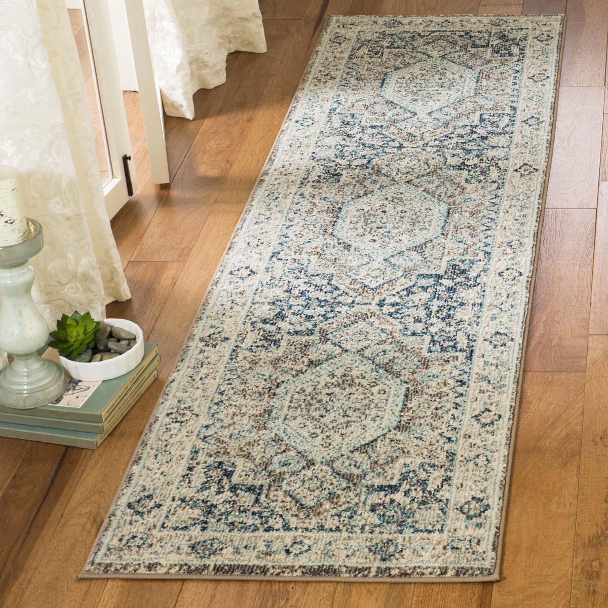 Safavieh Phoenix 155 Rug, PHX155 - Grey / Blue