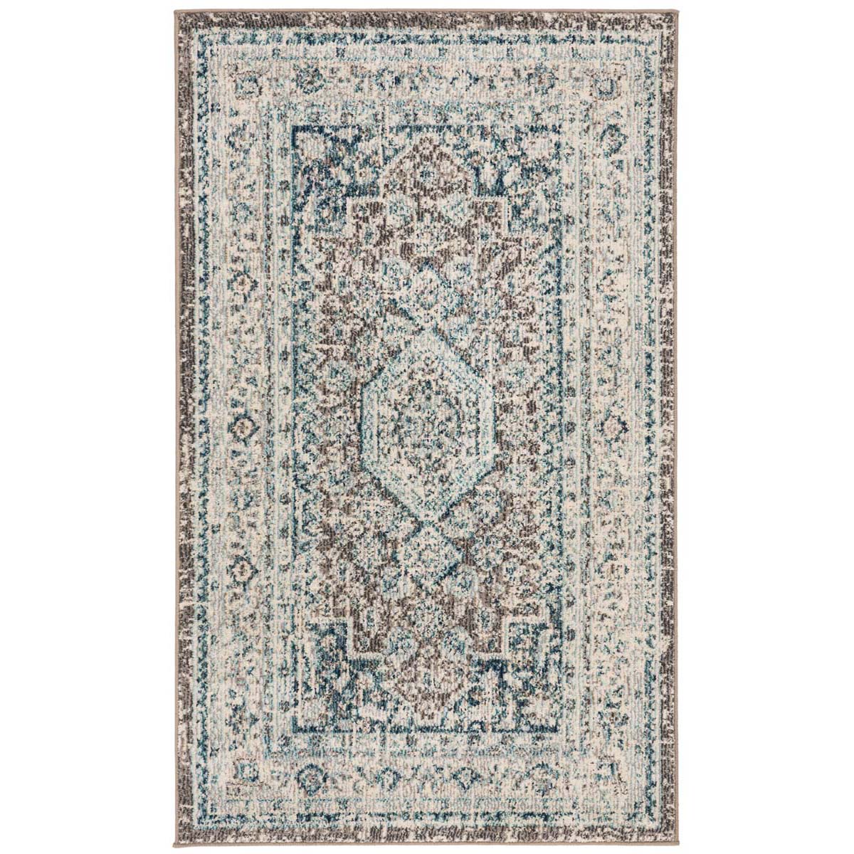 Safavieh Phoenix 155 Rug, PHX155 - Grey / Blue