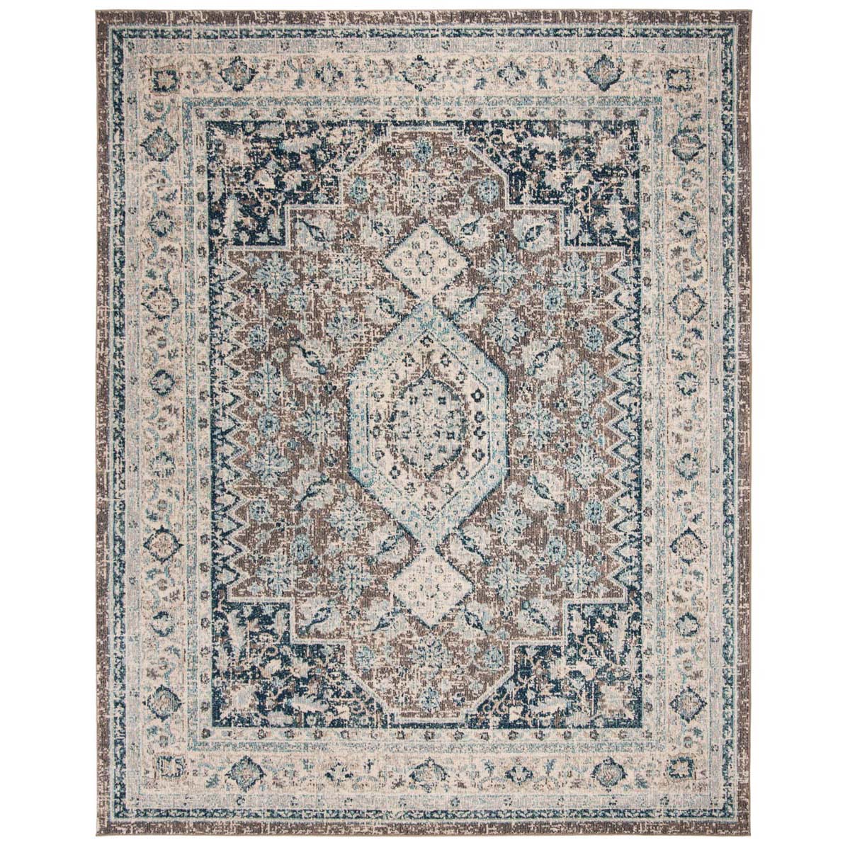 Safavieh Phoenix 155 Rug, PHX155 - Grey / Blue