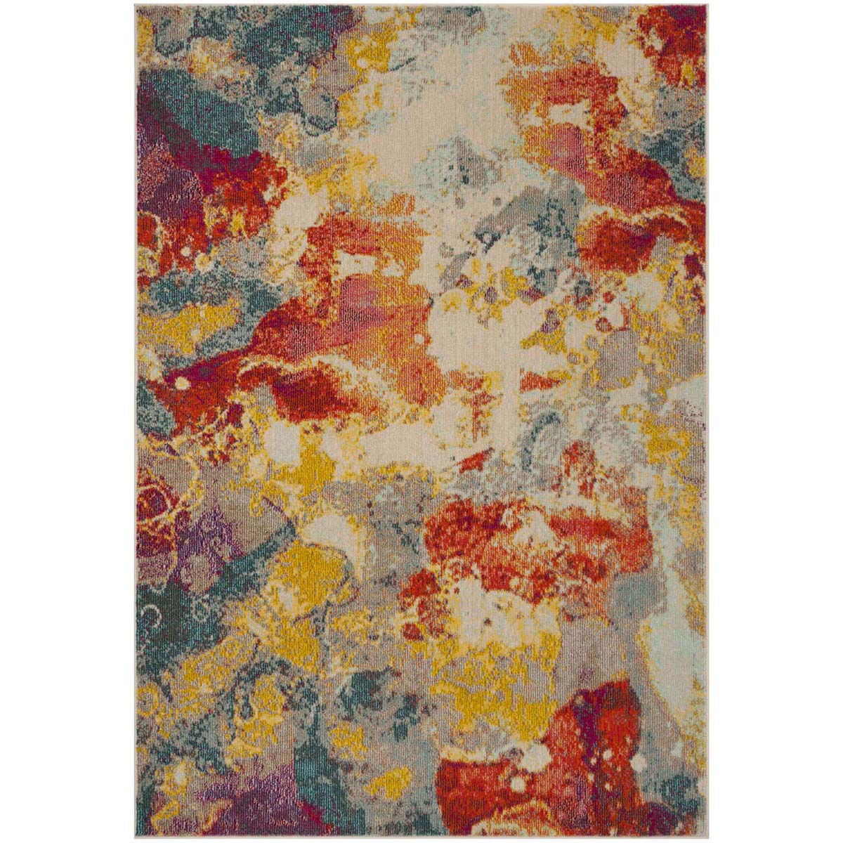 Safavieh Phoenix 157 Rug, PHX157 - Blue / Orange