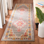 Safavieh Phoenix 158 Rug, PHX158 - Orange / Grey