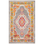 Safavieh Phoenix 158 Rug, PHX158 - Orange / Grey