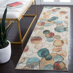 Safavieh Phoenix 246 Rug, PHX246 - Ivory / Rust