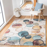 Safavieh Phoenix 246 Rug, PHX246 - Ivory / Rust