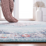 Safavieh Phoenix 247 Rug, PHX247 - Light Blue / Navy