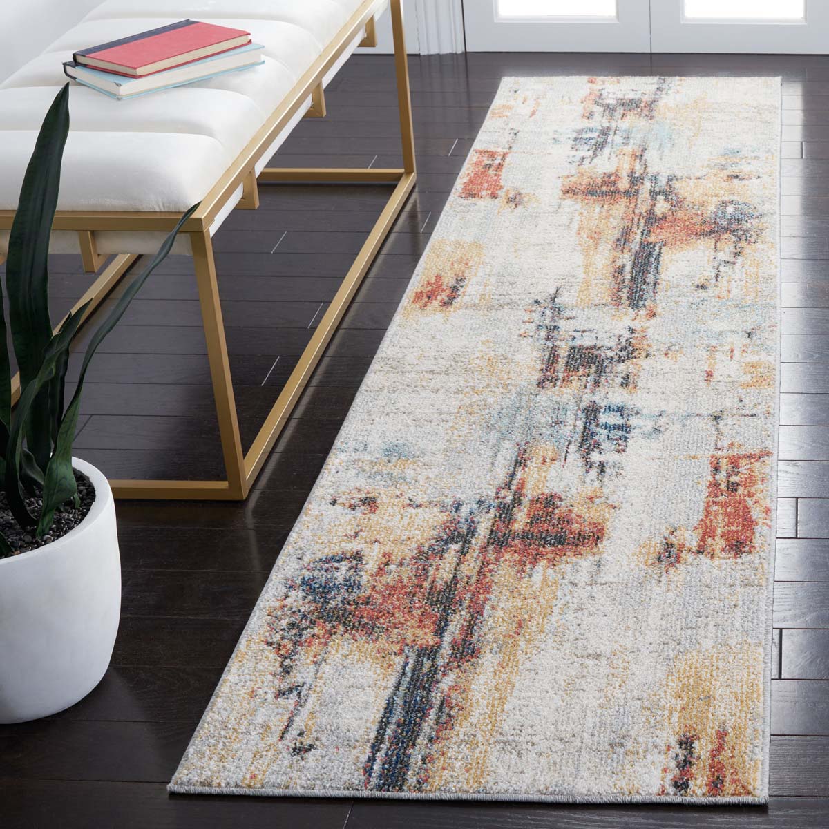 Safavieh Phoenix 275 Rug, PHX275 - Ivory / Grey