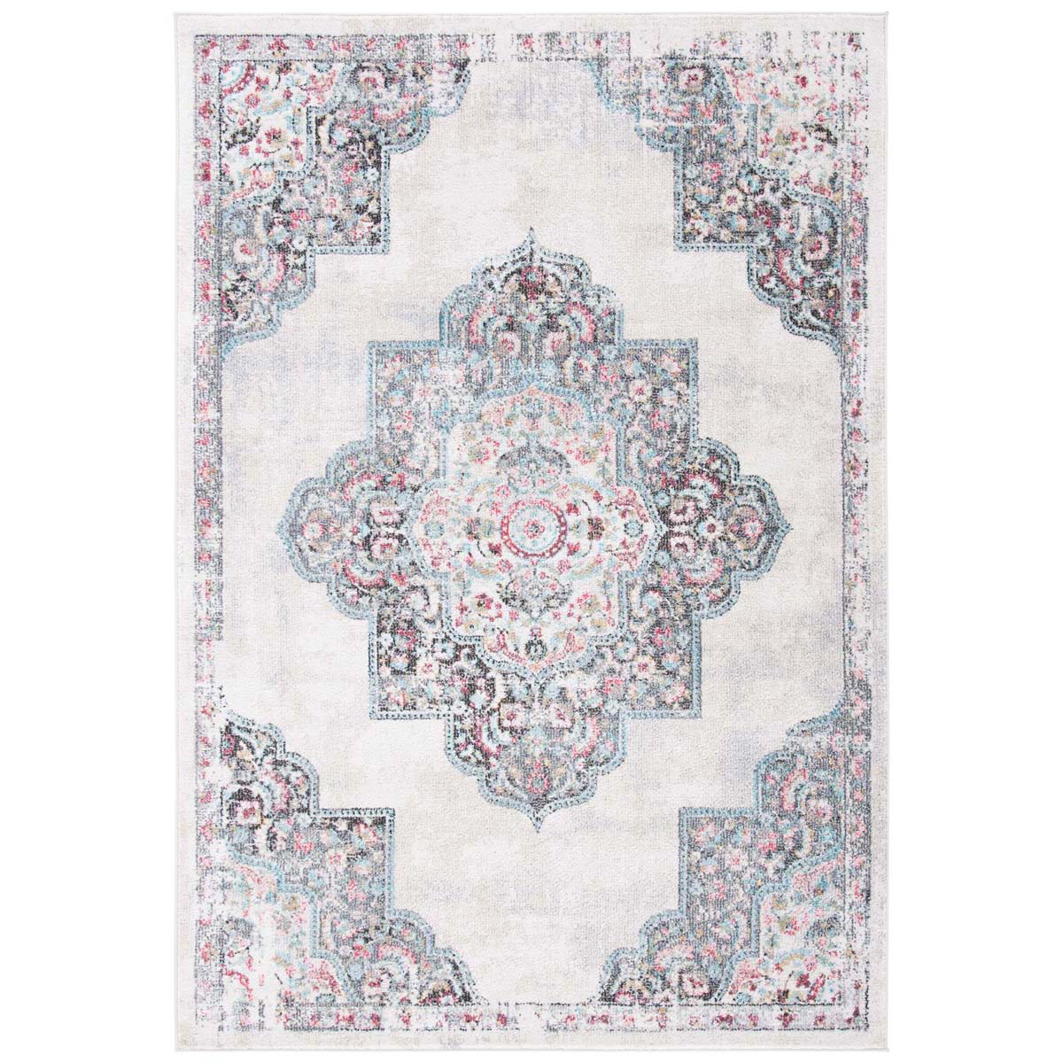 Safavieh Phoenix 277 Rug, PHX277 - Ivory / Grey