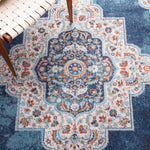 Safavieh Phoenix 277 Rug, PHX277 - Navy / Ivory