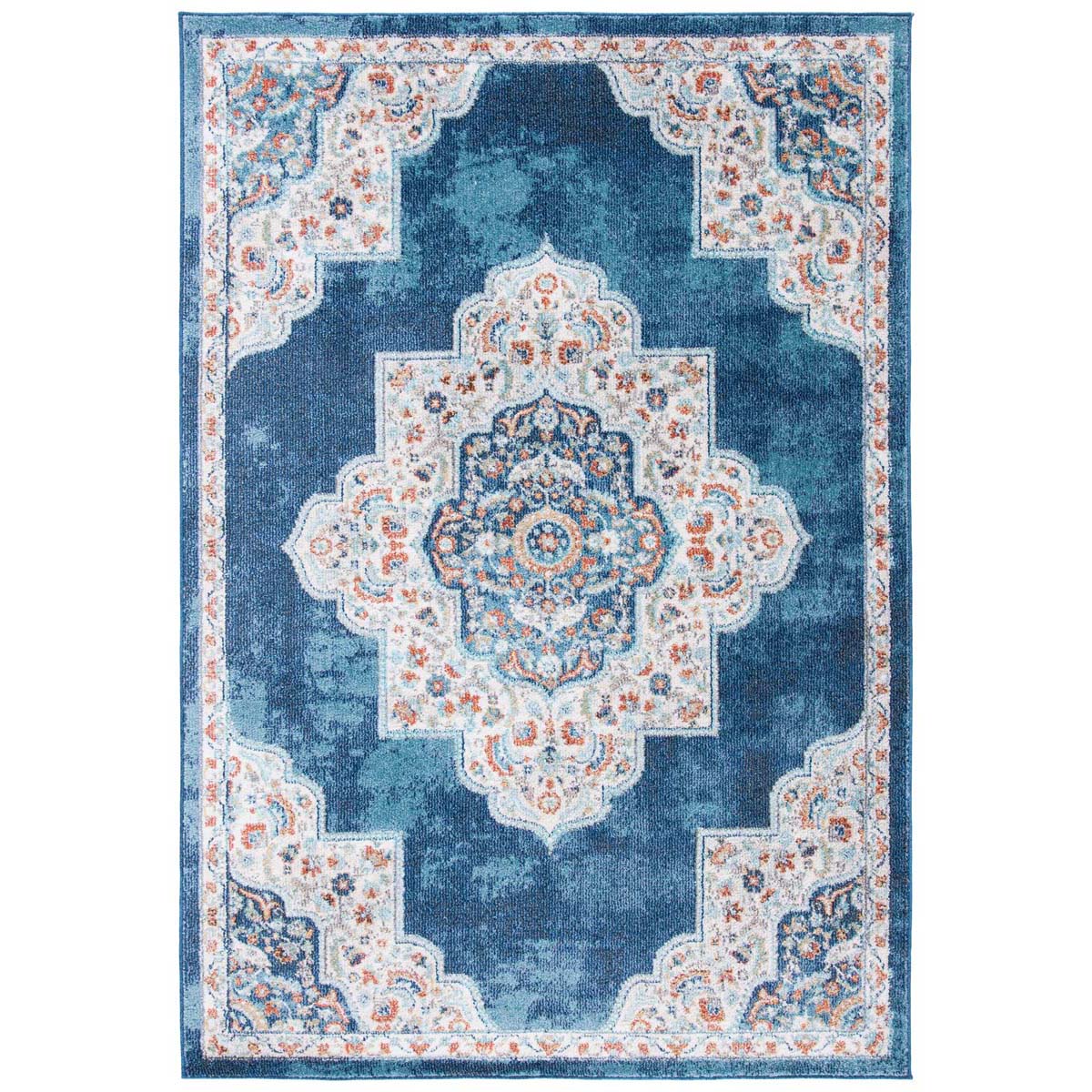 Safavieh Phoenix 277 Rug, PHX277 - Navy / Ivory