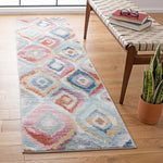 Safavieh Phoenix 290 Rug, PHX290 - Light Blue / Pink