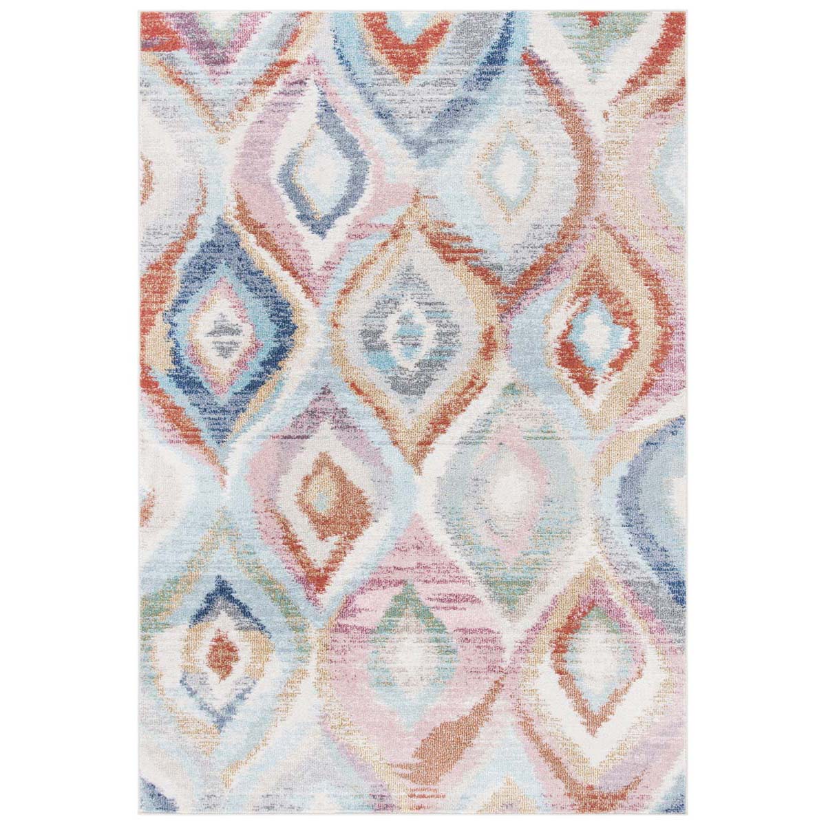 Safavieh Phoenix 290 Rug, PHX290 - Light Blue / Pink