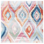 Safavieh Phoenix 290 Rug, PHX290 - Light Blue / Pink