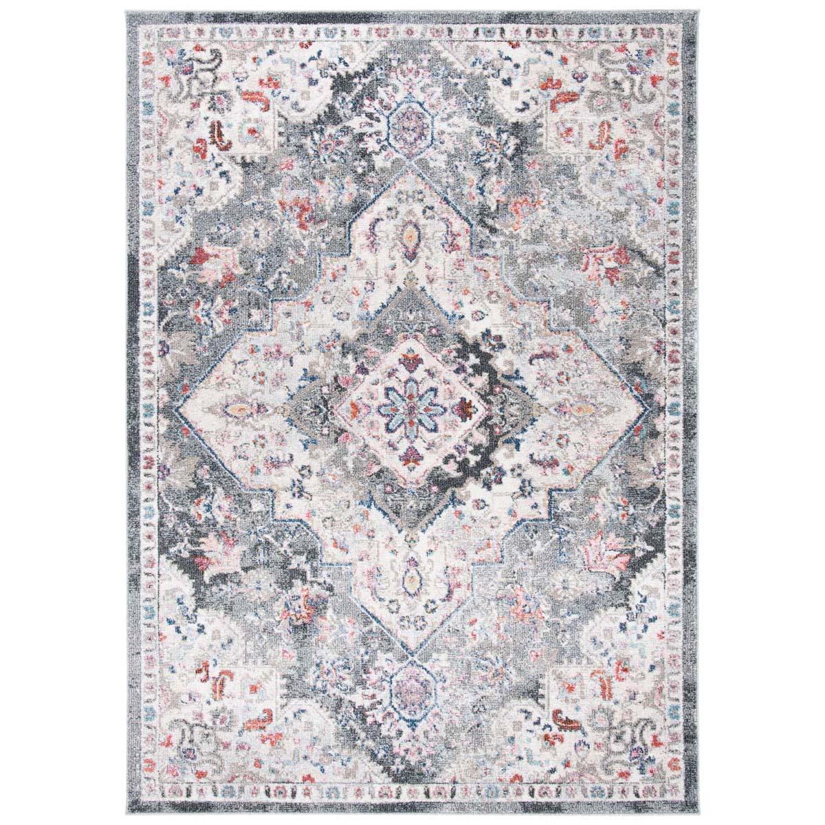 Safavieh Phoenix 293 Rug, PHX293 - Ivory / Grey